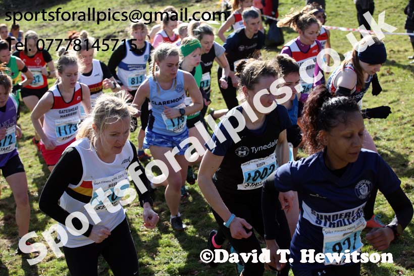 Senior women and veterans 2019 Start Fitness NEHL, Thornley Hall Farm, Peterlee, County Durham. Photo:  David T. Hewitson/Sports for All Pics